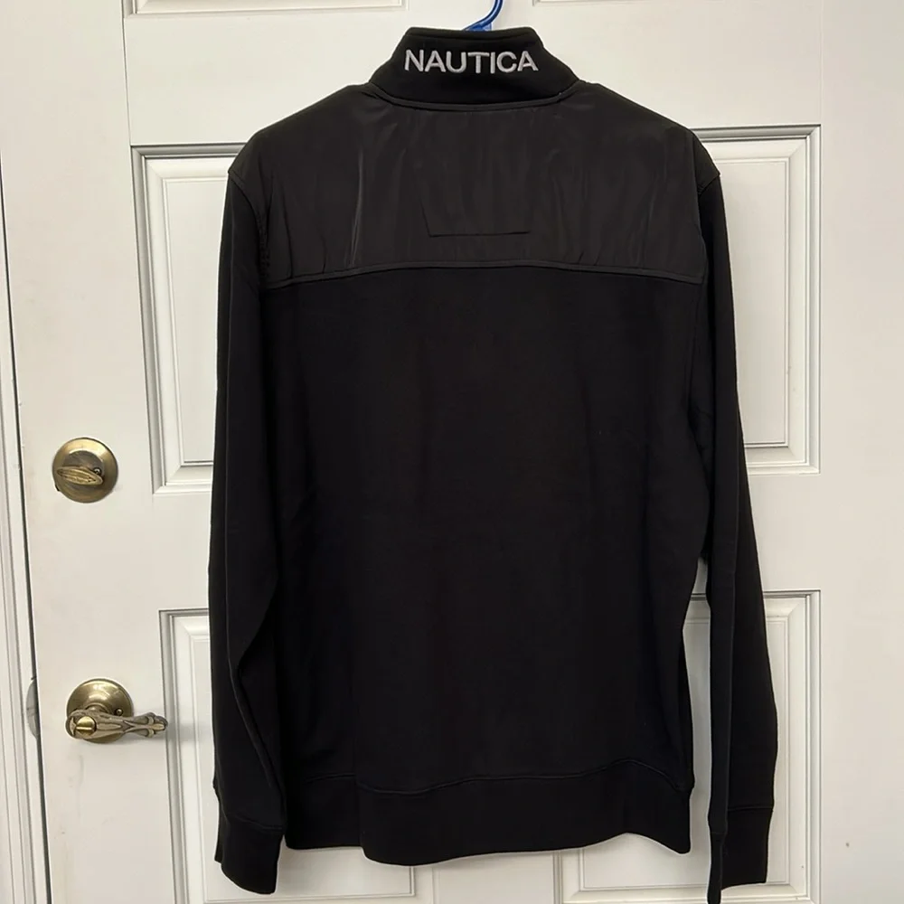 Men’s size Large Nautical quarter zip, NWT - Picture 10 of 13